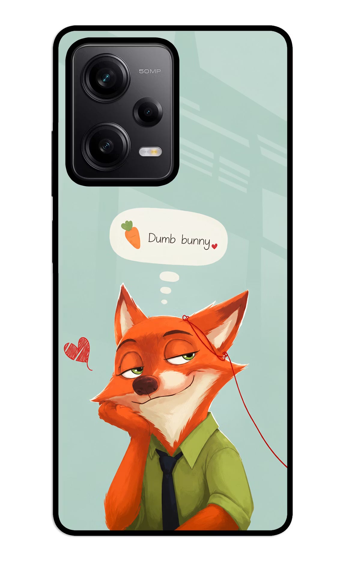 Nick Charm Redmi Note 12 5G Glass Case