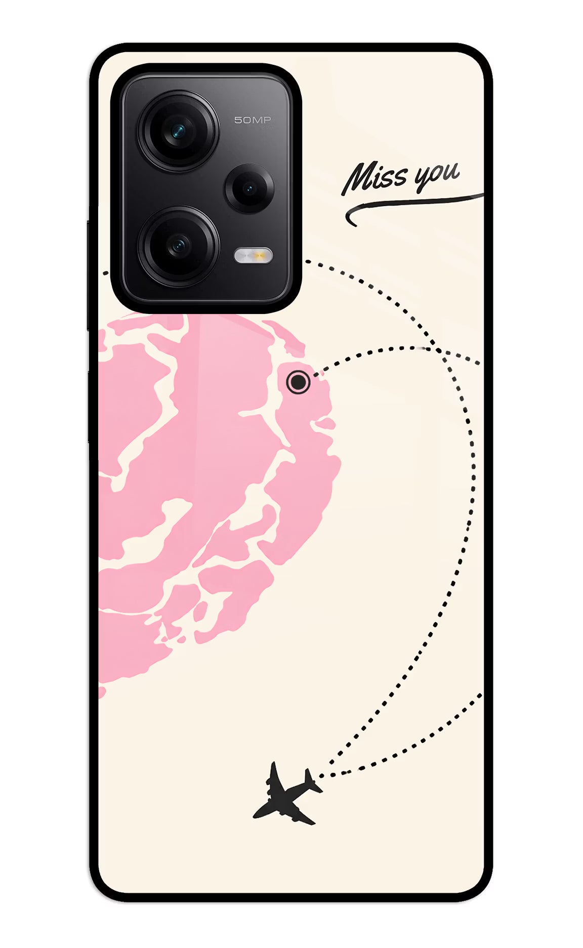 Miss Orbit Redmi Note 12 5G Glass Case