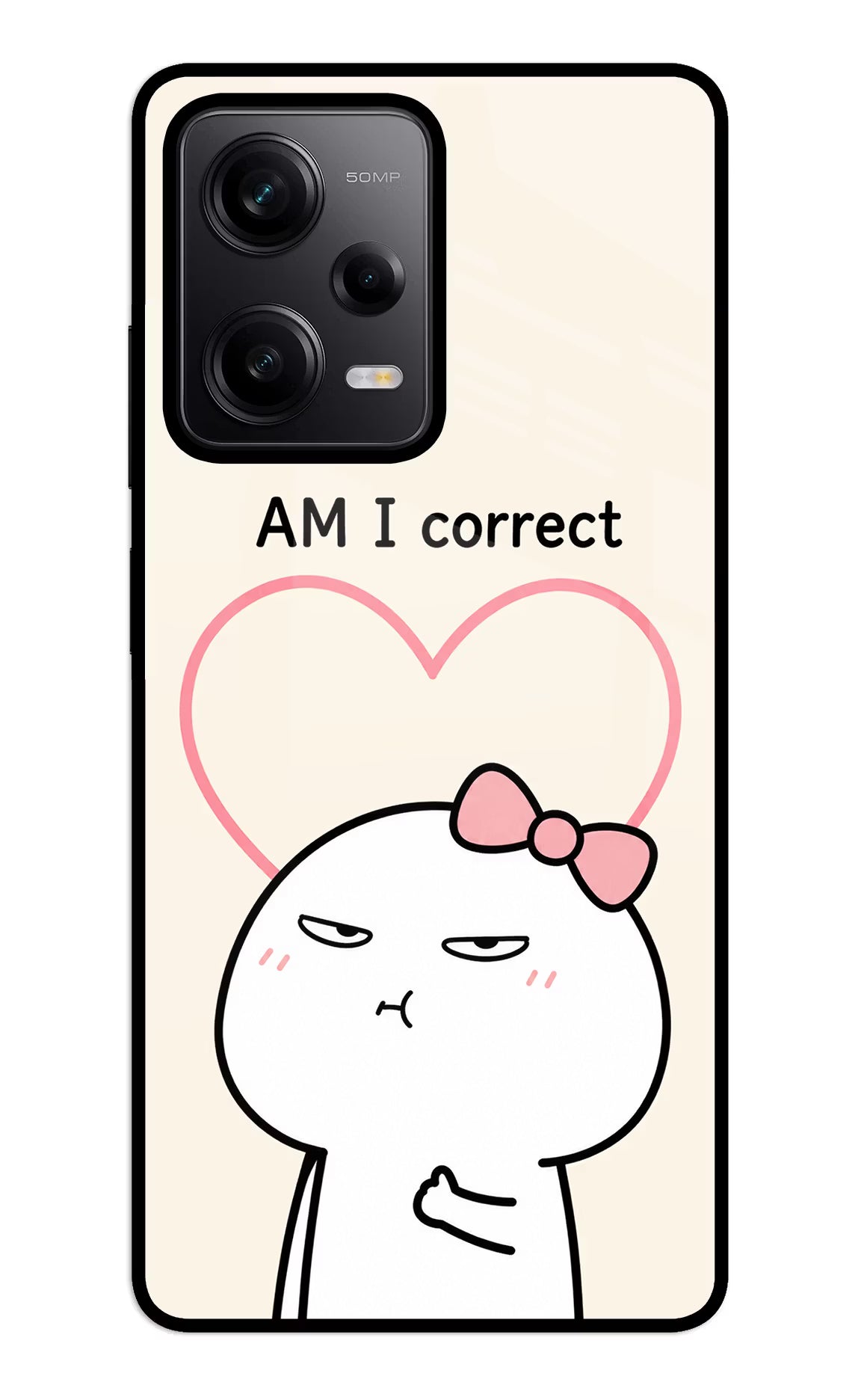 Always Right Redmi Note 12 5G Glass Case