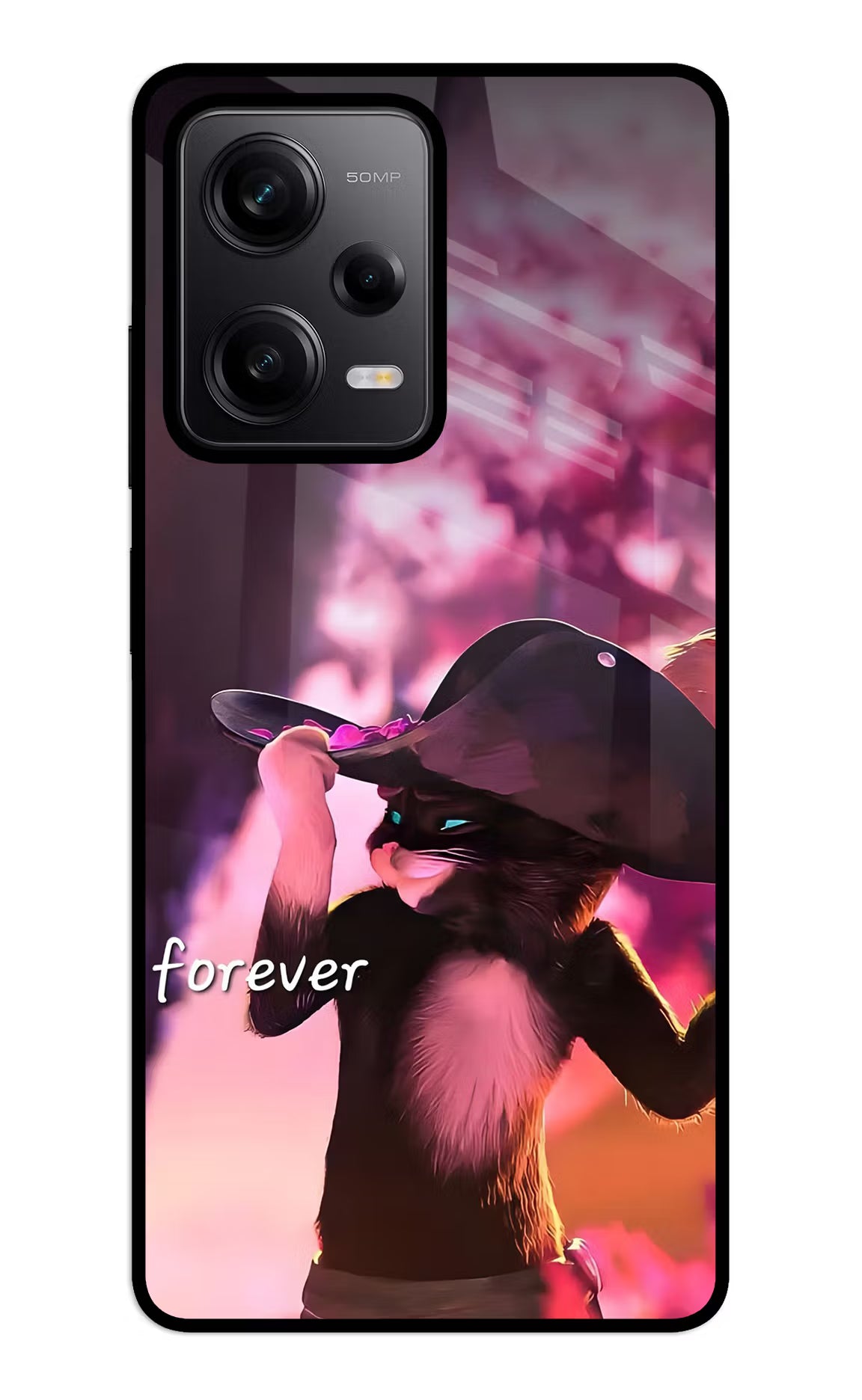 Forever Cat Redmi Note 12 5G Glass Case