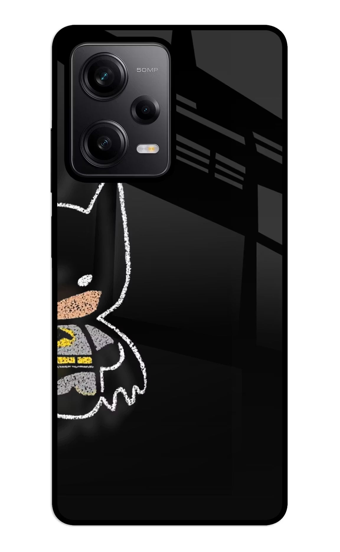Bat Kitty Redmi Note 12 5G Glass Case