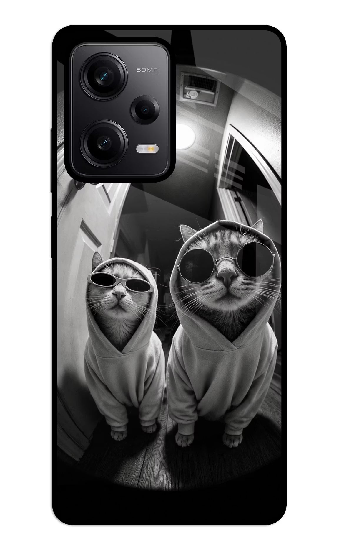 Hood Cats Redmi Note 12 5G Glass Case