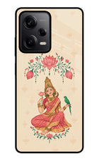 Goddess Lakshmi Redmi Note 12 5G Glass Case