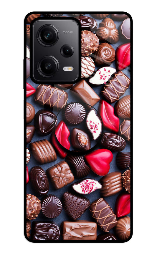 Chocolates Redmi Note 12 5G Glass Case