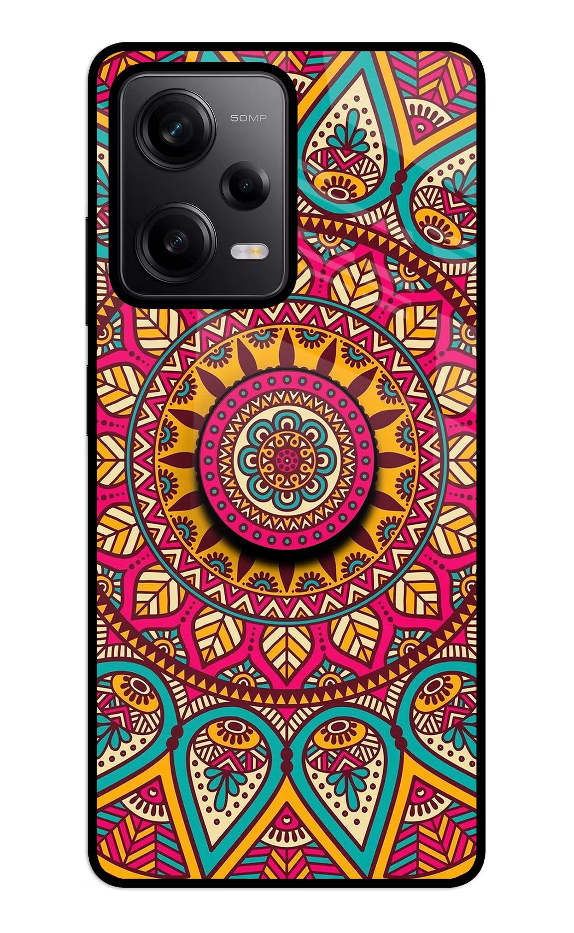 Mandala Redmi Note 12 5G Pop Case by Casekaro