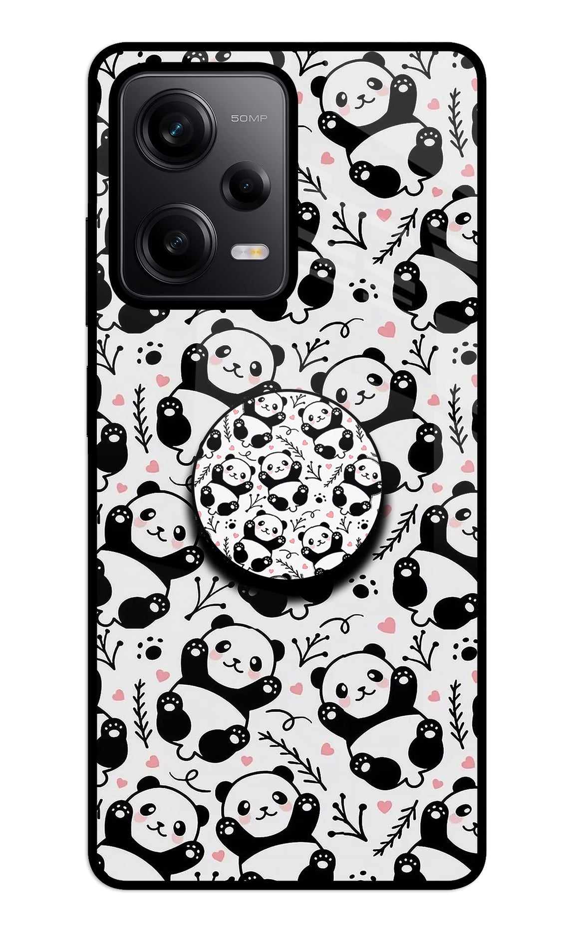 Cute Panda Redmi Note 12 5G Pop Case