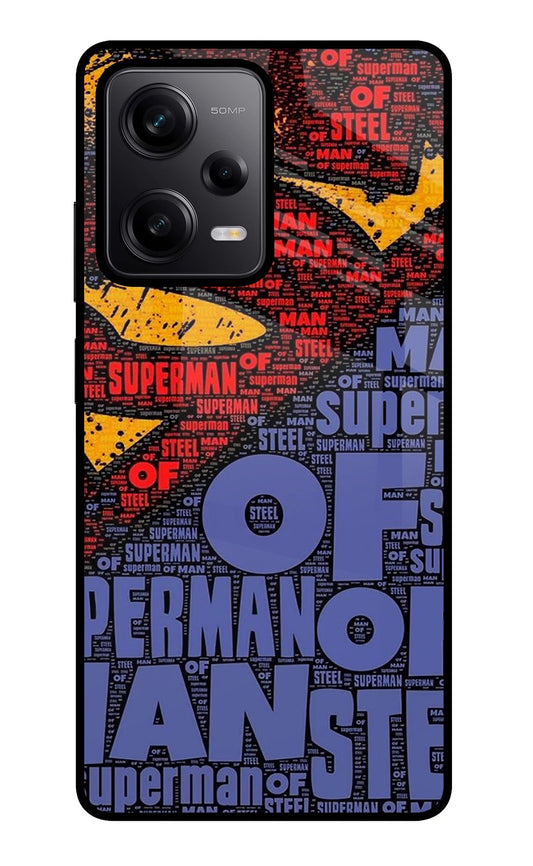 Superman Redmi Note 12 Pro 5G Glass Case