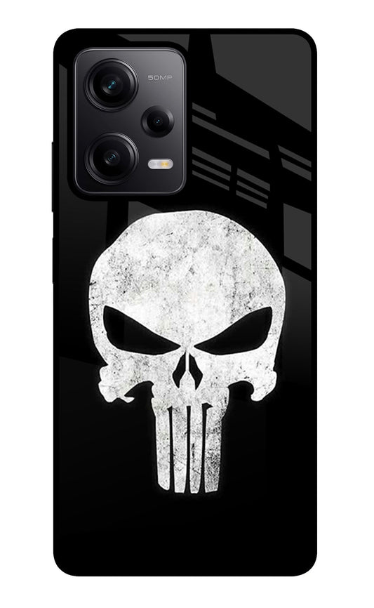 Punisher Skull Redmi Note 12 Pro 5G Glass Case