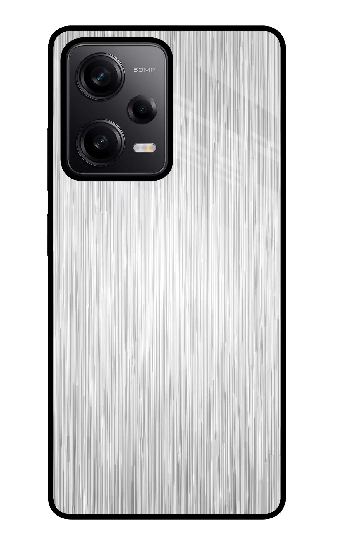 Wooden Grey Texture Redmi Note 12 Pro 5G Glass Case Back Cover by Casekaro