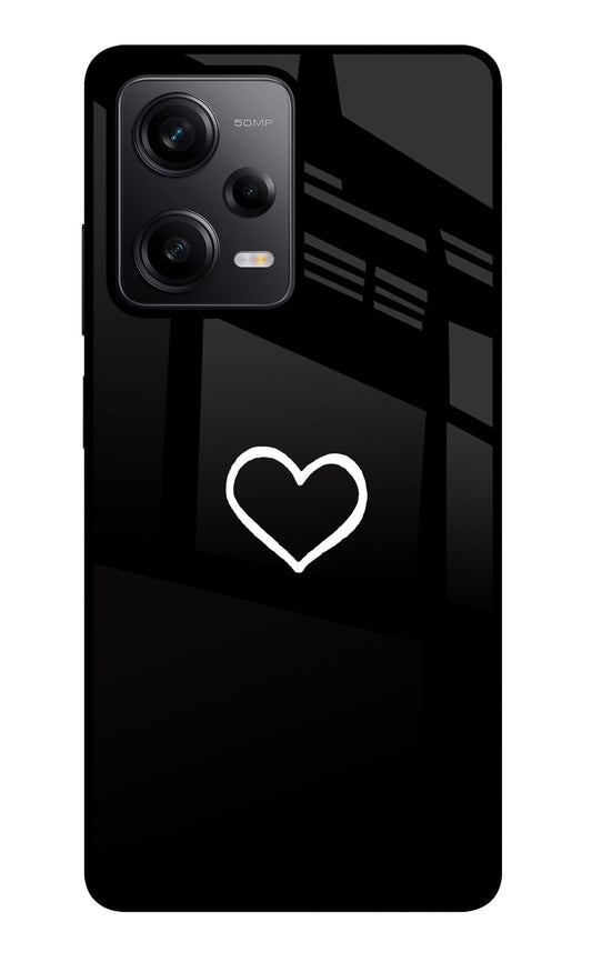Heart Redmi Note 12 Pro 5G Glass Case