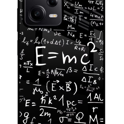 Physics Formula Redmi Note 12 Pro 5G Glass Case