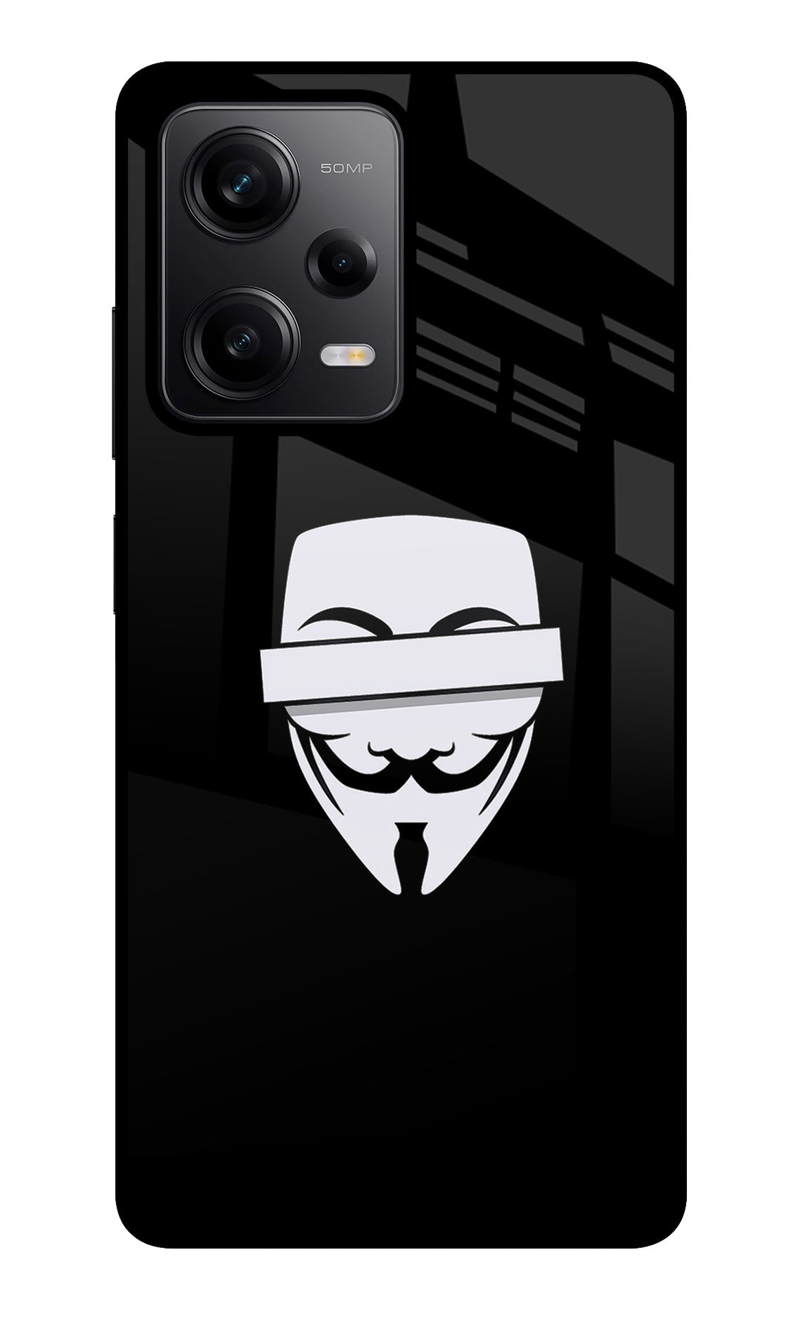 Anonymous Face Redmi Note 12 Pro 5G Back Cover