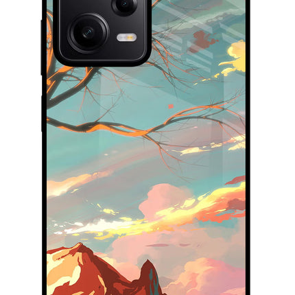Scenery Redmi Note 12 Pro 5G Glass Case