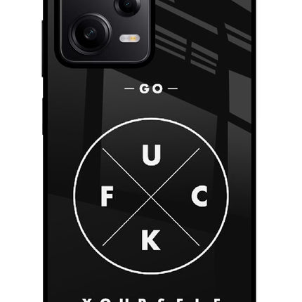 Go Fuck Yourself Redmi Note 12 Pro 5G Glass Case