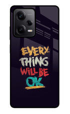 Everything Will Be Ok Redmi Note 12 Pro 5G Glass Case