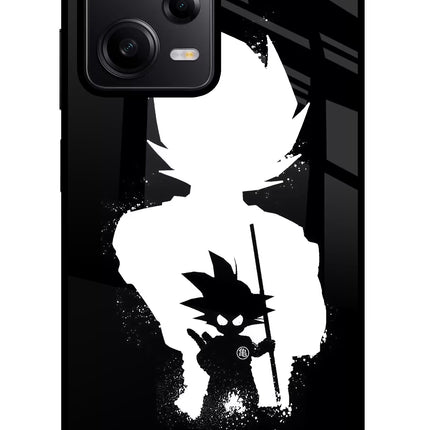 Goku Shadow Redmi Note 12 Pro 5G Glass Case