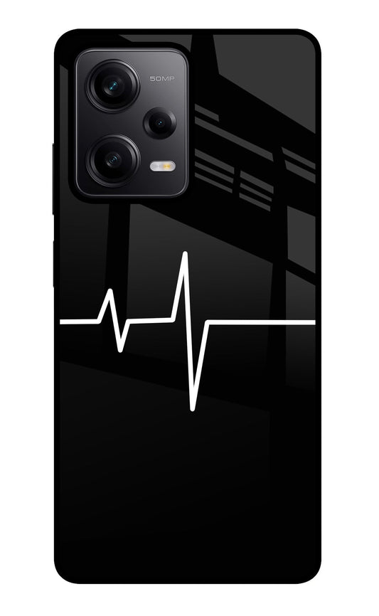 Heart Beats Redmi Note 12 Pro 5G Glass Case