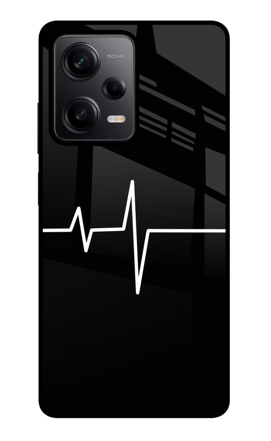 Heart Beats Redmi Note 12 Pro 5G Glass Case