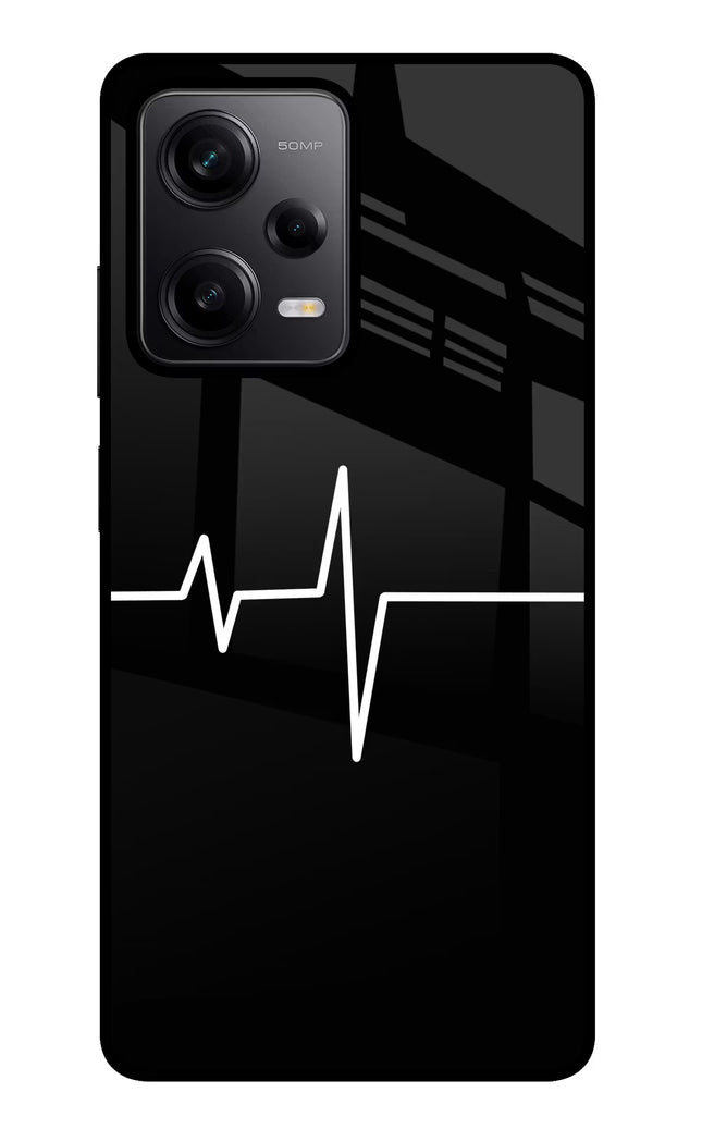 Heart Beats Redmi Note 12 Pro 5G Glass Case