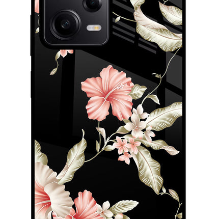 Flowers Redmi Note 12 Pro 5G Glass Case