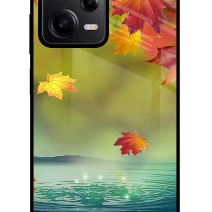 Flowers Redmi Note 12 Pro 5G Glass Case Back Cover by Casekaro