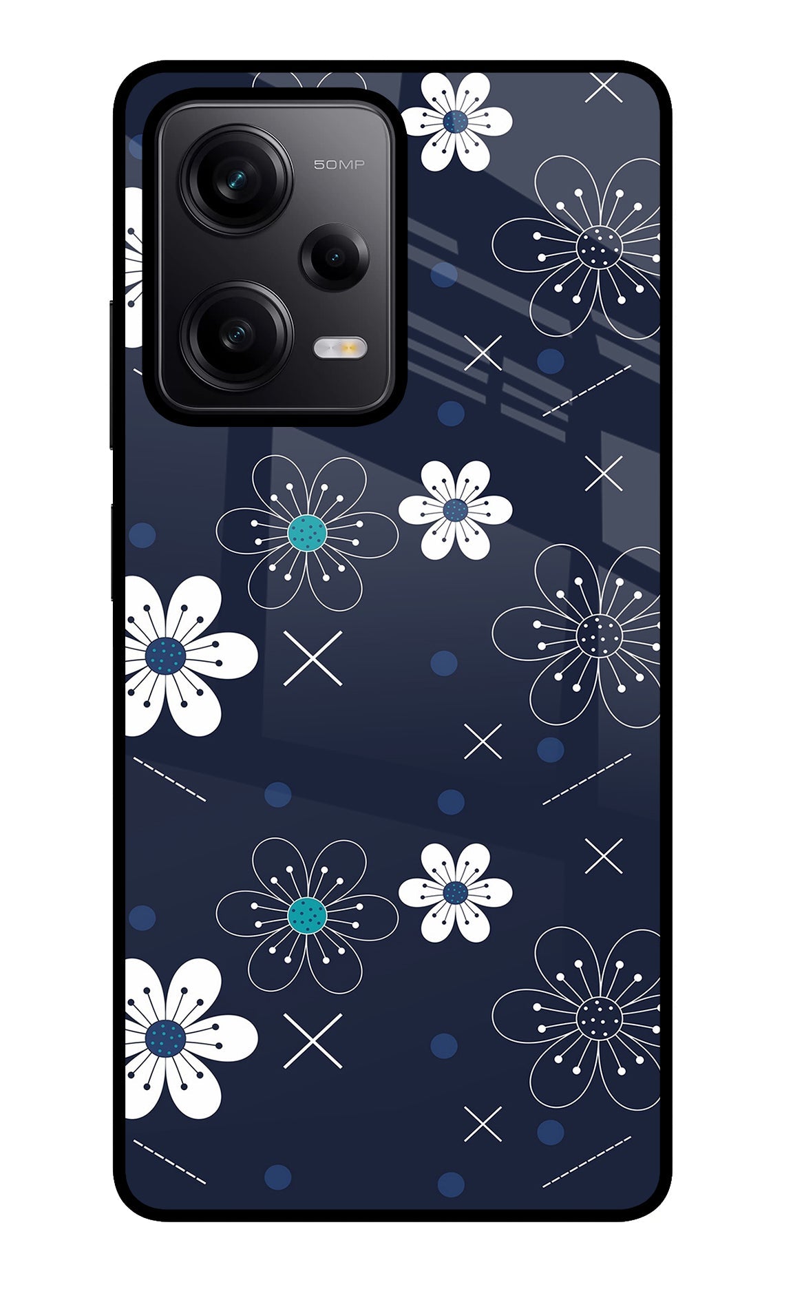 Flowers Redmi Note 12 Pro 5G Back Cover