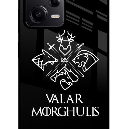 Valar Morghulis | Game Of Thrones Redmi Note 12 Pro 5G Glass Case