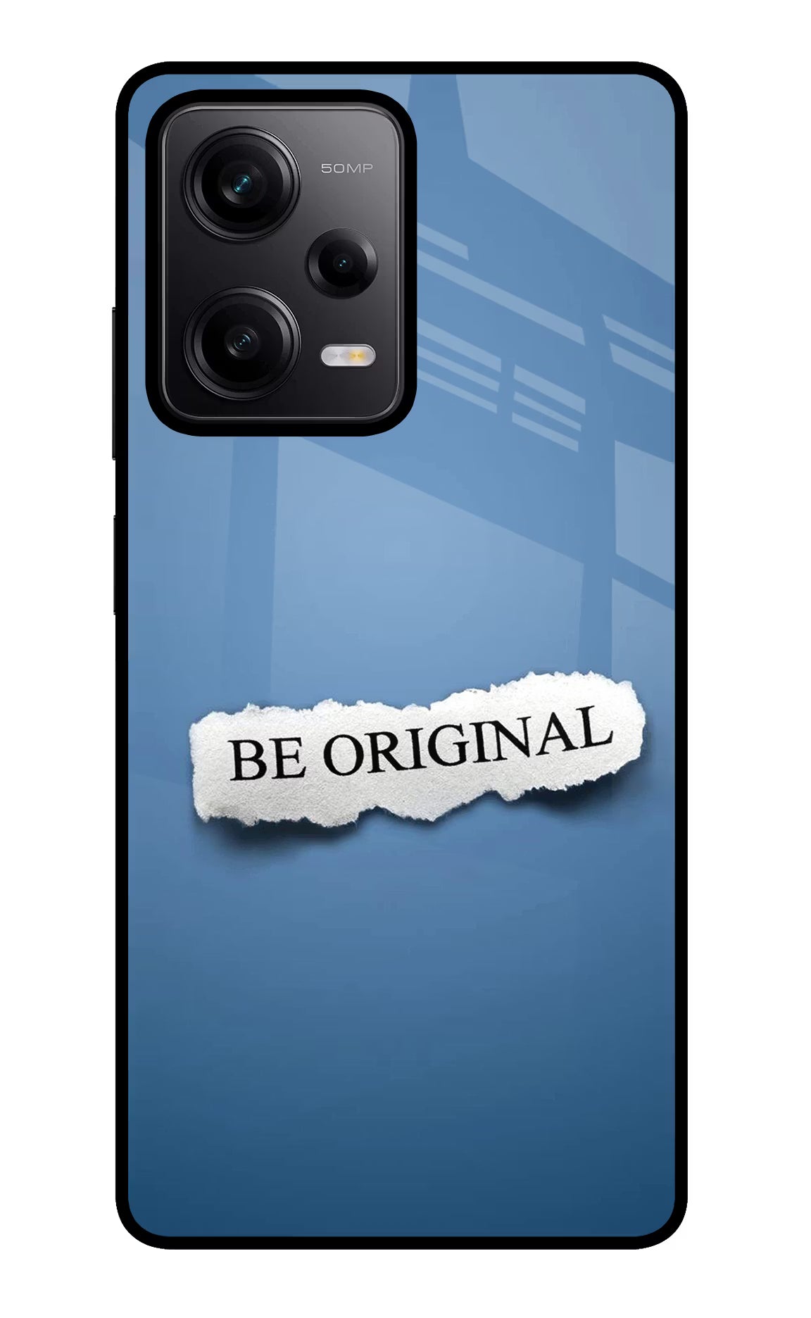 Be Original Redmi Note 12 Pro 5G Glass Case Back Cover by Casekaro