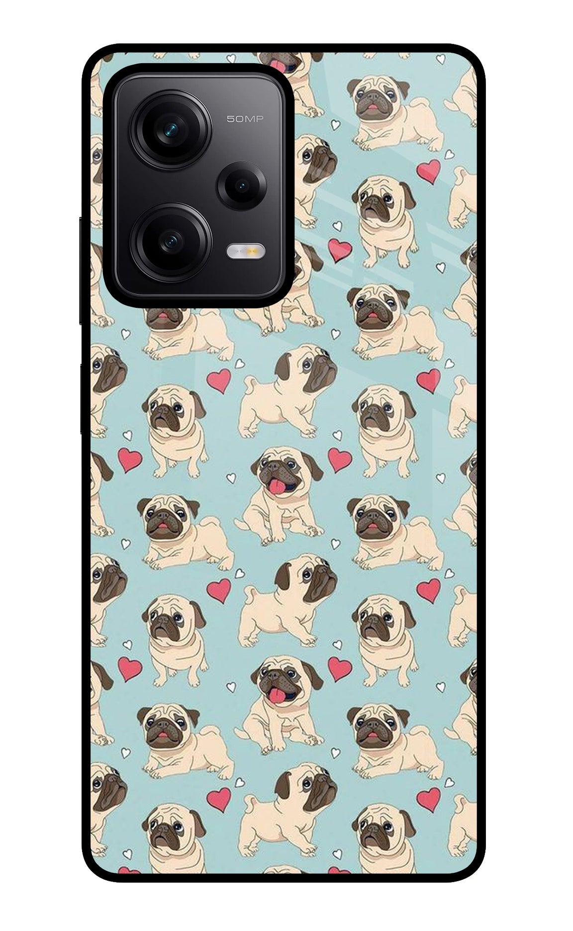 Pug Dog Redmi Note 12 Pro 5G Back Cover