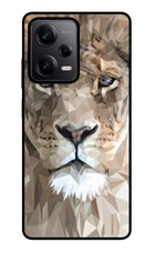 Lion Art Redmi Note 12 Pro 5G Glass Case