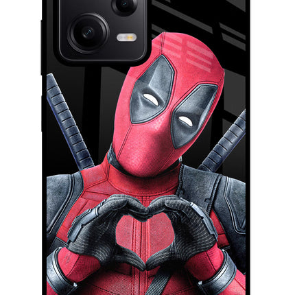 Deadpool Redmi Note 12 Pro 5G Glass Case Back Cover by Casekaro