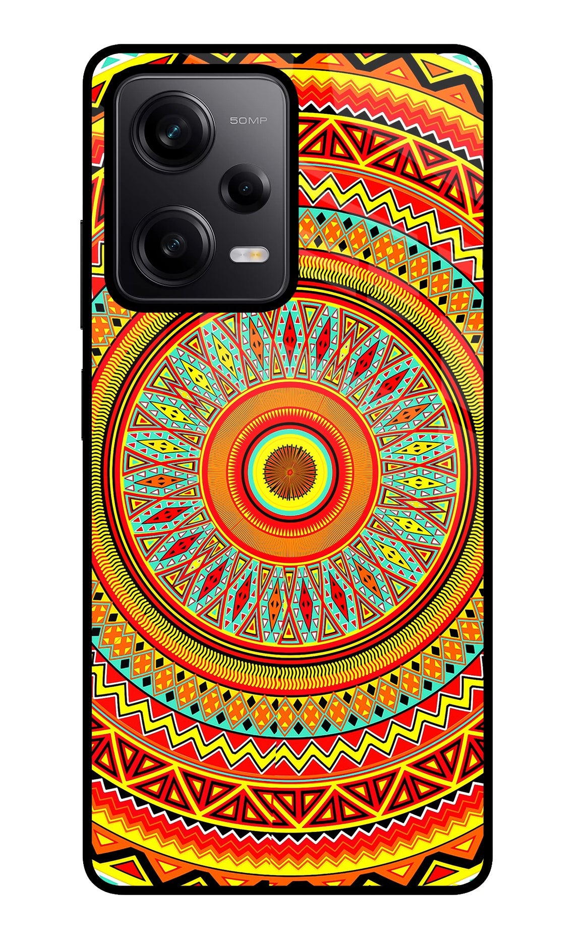 Mandala Pattern Redmi Note 12 Pro 5G Back Cover