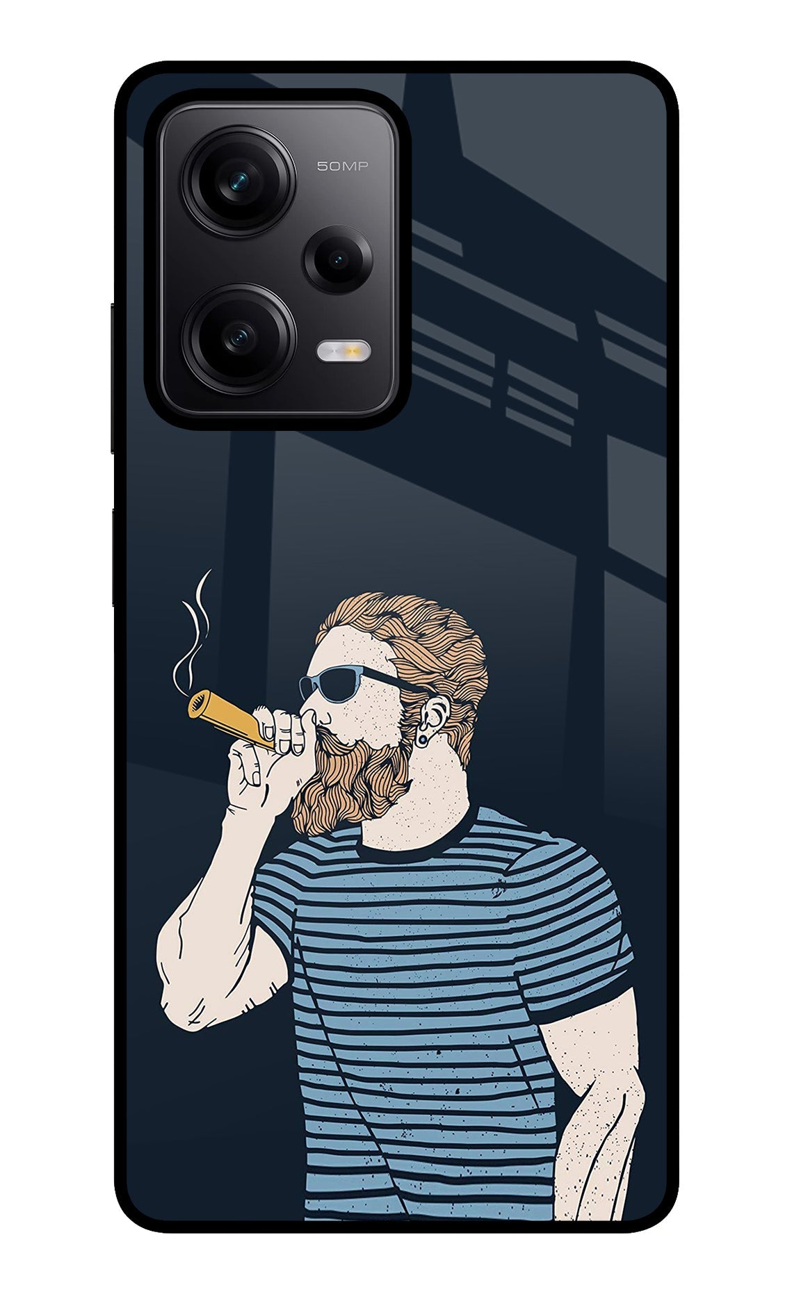 Smoking Redmi Note 12 Pro 5G Glass Case