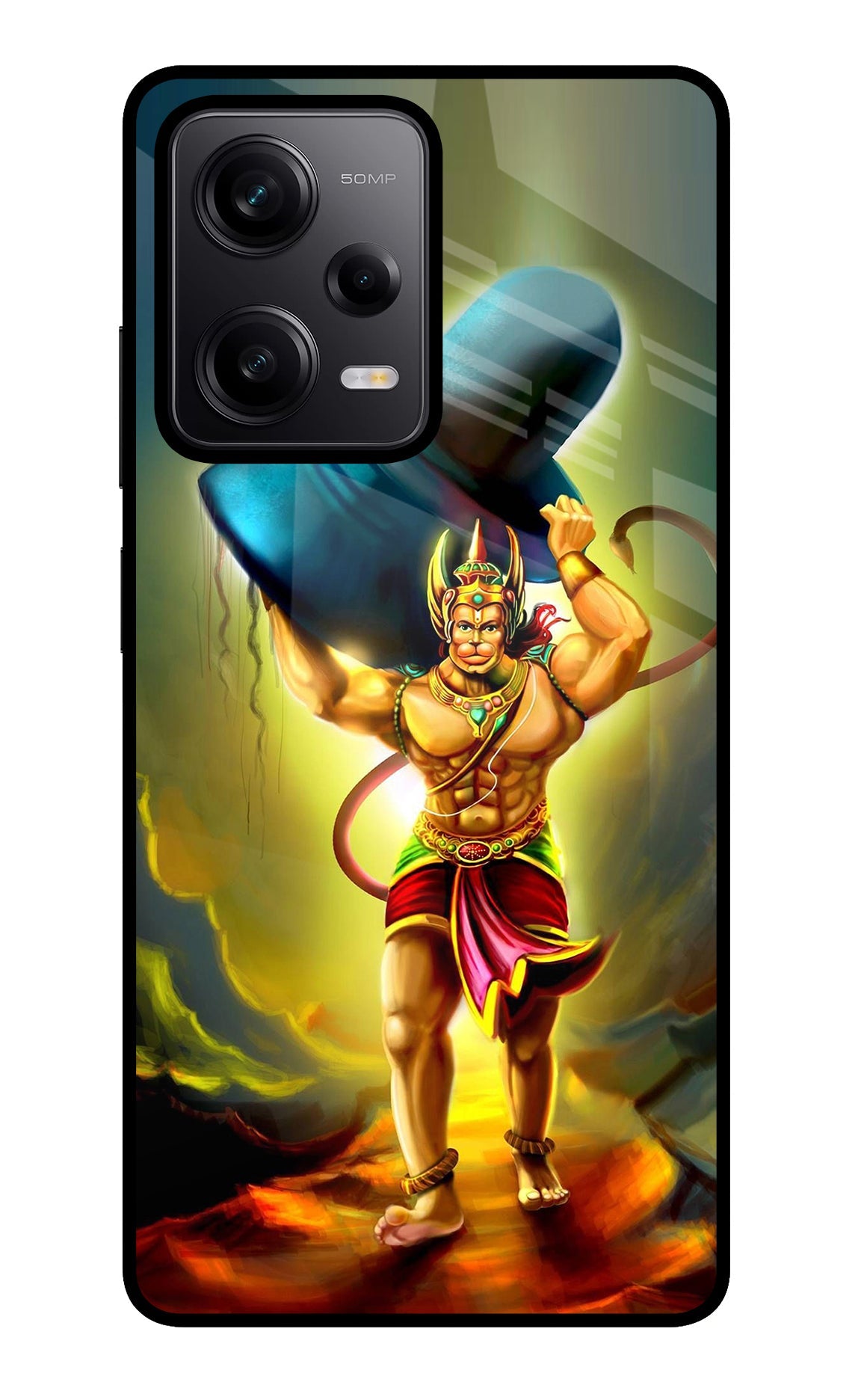 Lord Hanuman Redmi Note 12 Pro 5G Glass Case
