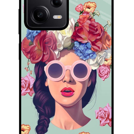 Pretty Girl Redmi Note 12 Pro 5G Glass Case