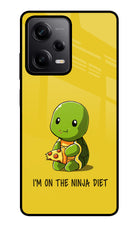 I'm on Ninja Diet Redmi Note 12 Pro 5G Glass Case