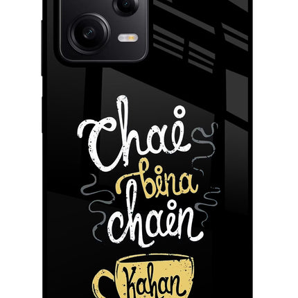 Chai Bina Chain Kaha Re Redmi Note 12 Pro 5G Glass Case