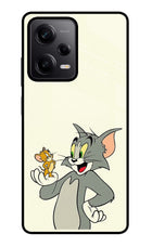 Tom & Jerry Redmi Note 12 Pro 5G Glass Case