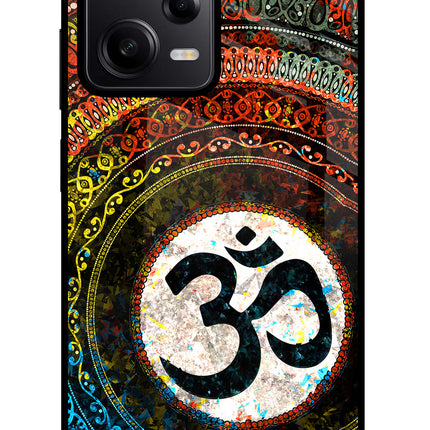 Om Cultural Redmi Note 12 Pro 5G Glass Case