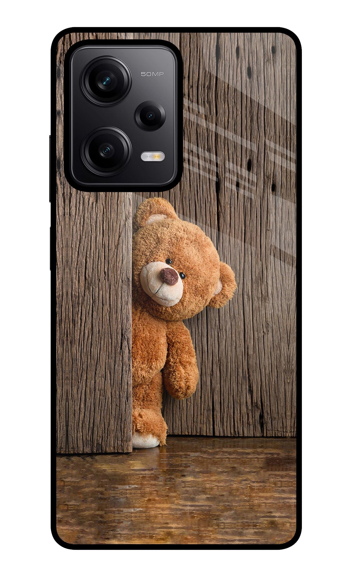 Teddy Wooden Redmi Note 12 Pro 5G Back Cover