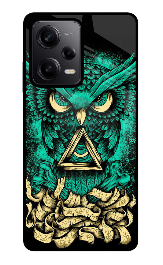 Green Owl Redmi Note 12 Pro 5G Glass Case