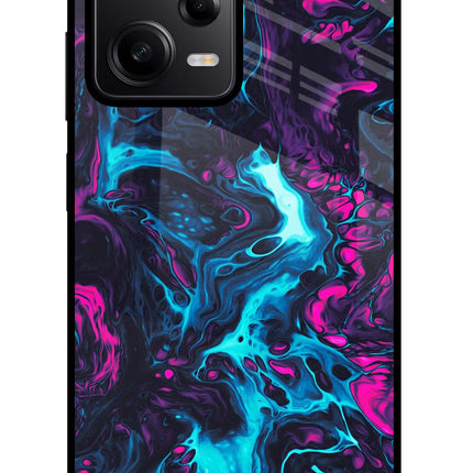 Abstract Redmi Note 12 Pro 5G Glass Case Back Cover by Casekaro