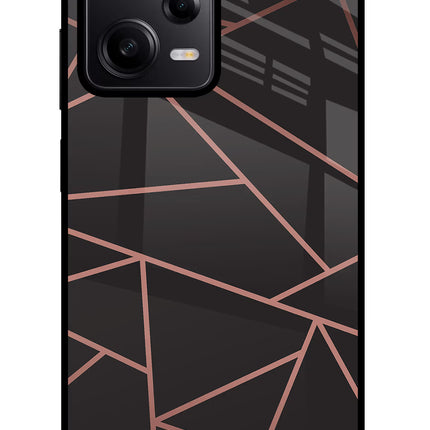 Geometric Pattern Redmi Note 12 Pro 5G Glass Case