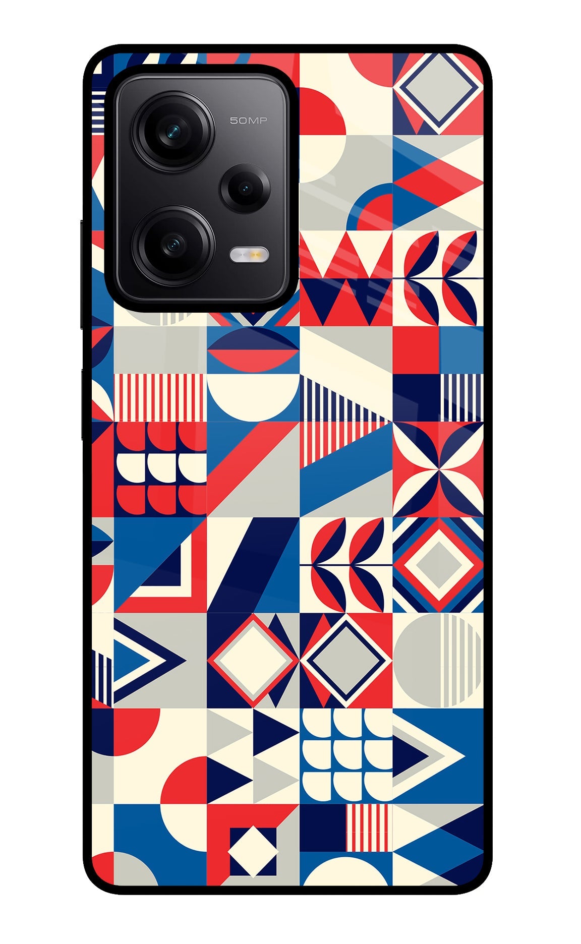 Colorful Pattern Redmi Note 12 Pro 5G Back Cover