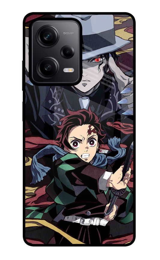 Demon Slayer Redmi Note 12 Pro 5G Glass Case