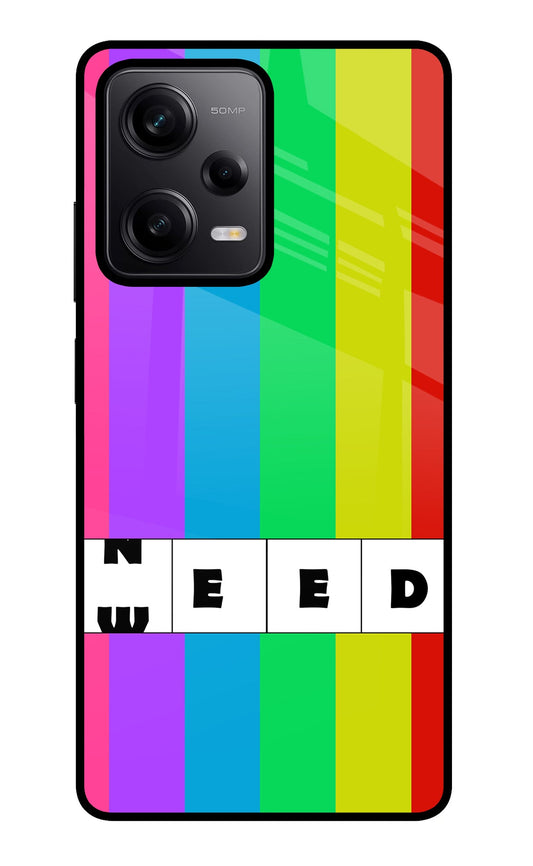 Need Weed Redmi Note 12 Pro 5G Glass Case