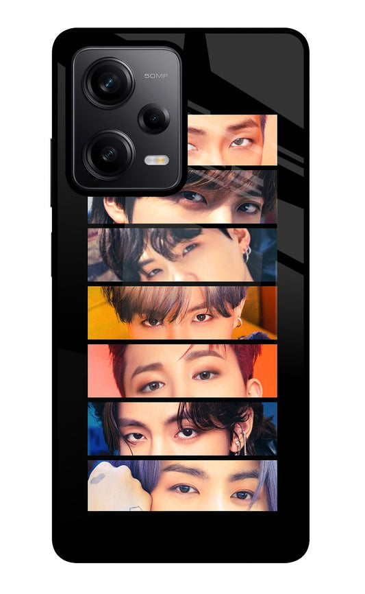 BTS Eyes Redmi Note 12 Pro 5G Glass Case