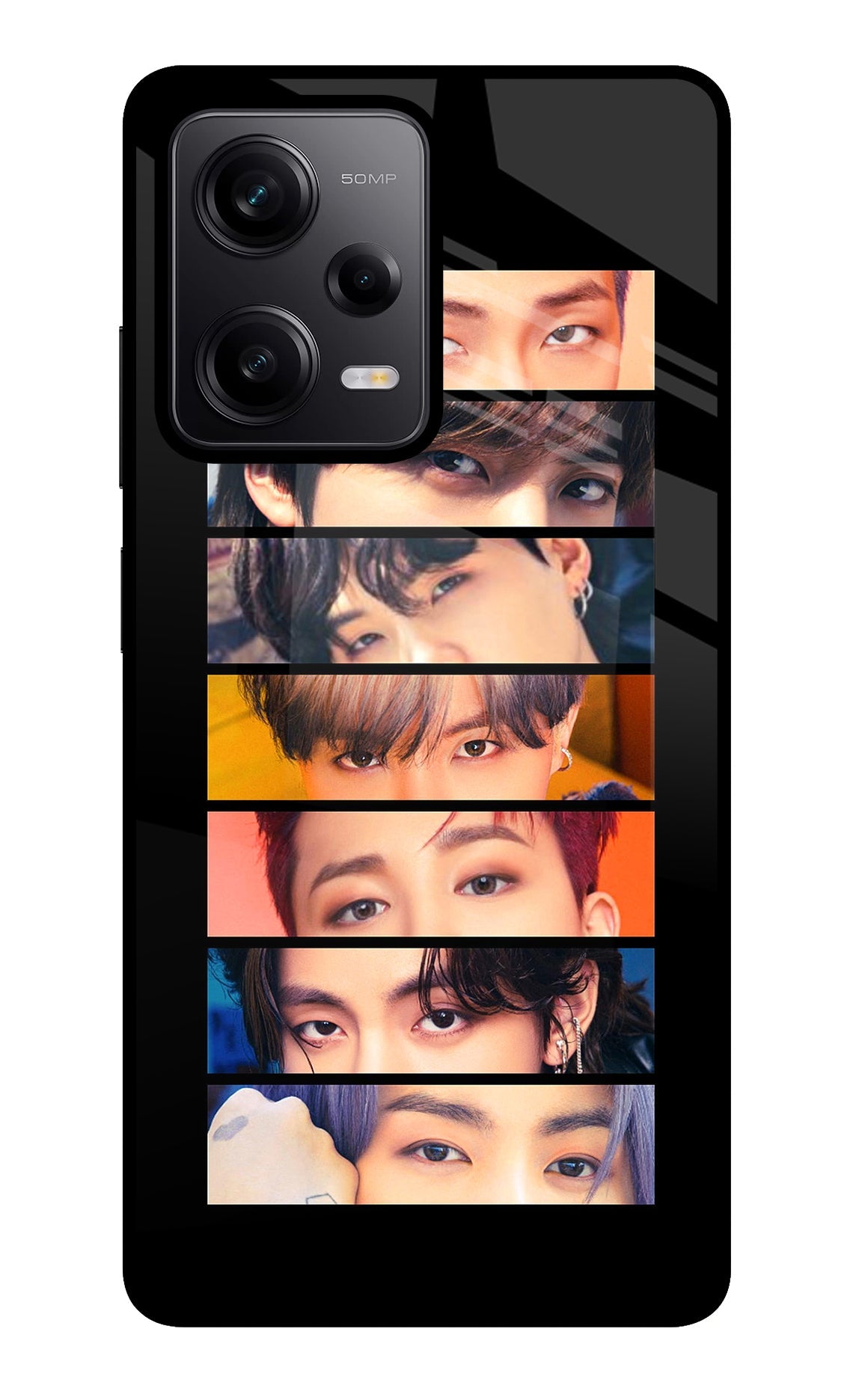 BTS Eyes Redmi Note 12 Pro 5G Back Cover