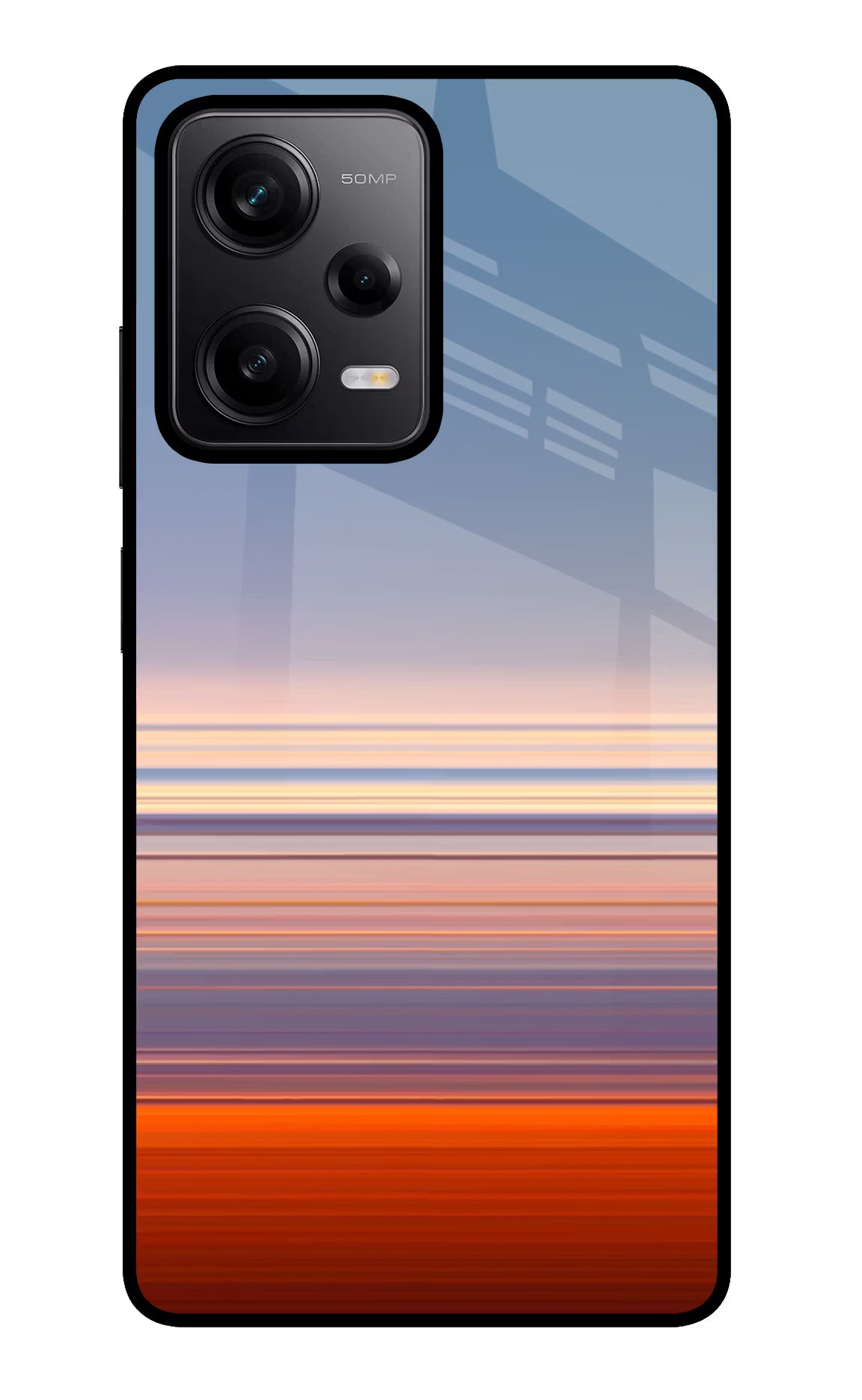 Morning Colors Redmi Note 12 Pro 5G Glass Case Back Cover by Casekaro