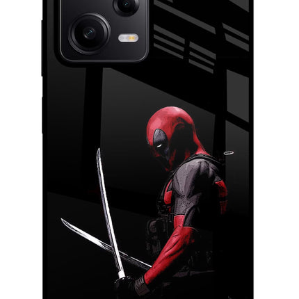 Deadpool Redmi Note 12 Pro 5G Glass Case Back Cover by Casekaro